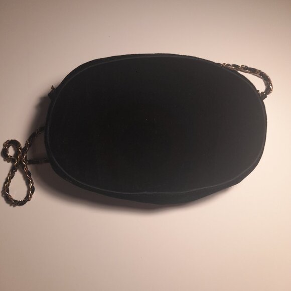 *BOGO FREE* Carolyne Barton Night Vintage Velvet with Gold Accent Chain Purse - Picture 2 of 6
